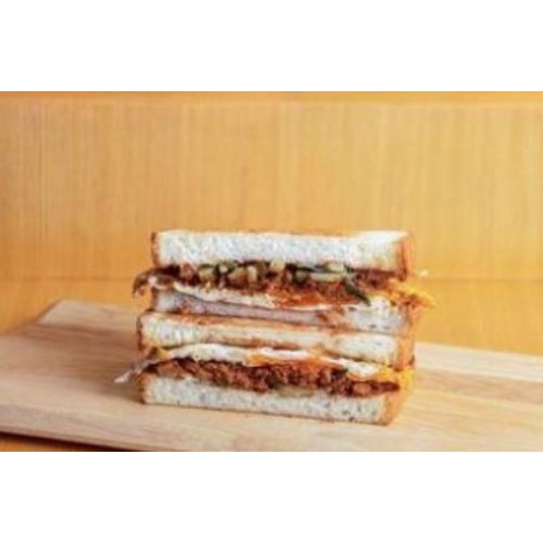 芋泥肉鬆蛋吐司